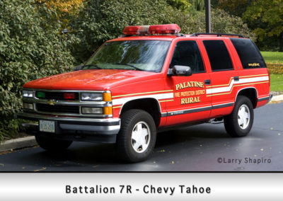 Palatine Rural Fire Protection District Battalion 7R