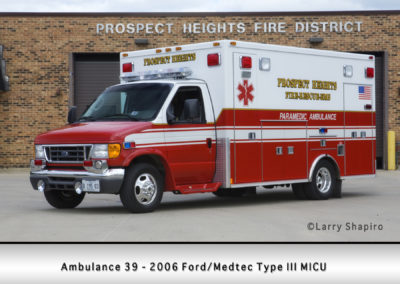 Prospect Heights Fire District Ambulance 39