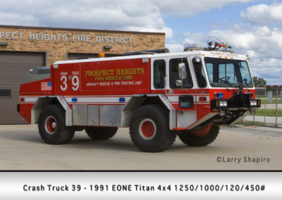 Prospect Heights Fire District Crash Truck 39