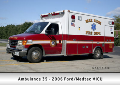 Park Ridge Fire Department Ambulance 36R