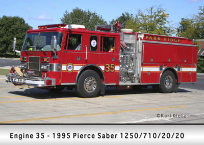 Park Ridge Fire Department Engine 35R