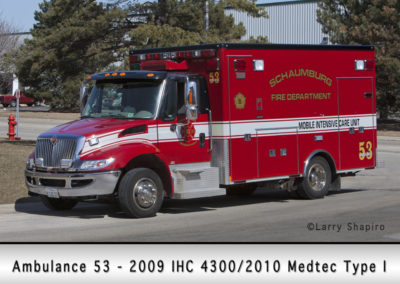 Schaumburg Fire Department Ambulance 53