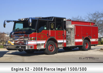 Schaumburg Fire Department Engine 52