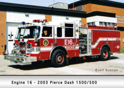 Skokie Fire Department Engine 16