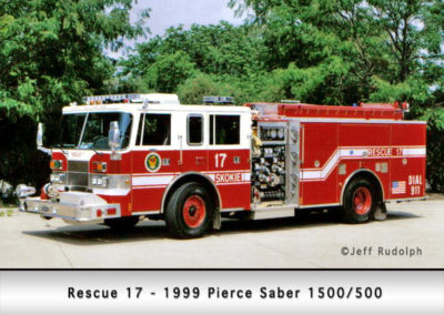 Skokie Fire Department Rescue 17