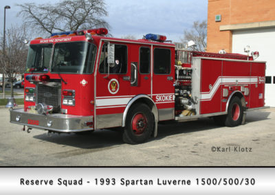 Skokie Fire Department Reserve Squad