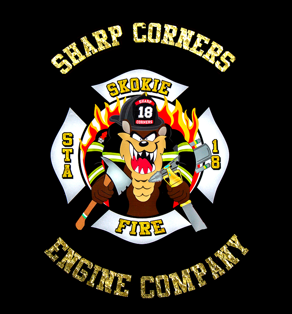 Skokie Fire Department Station 18 decal