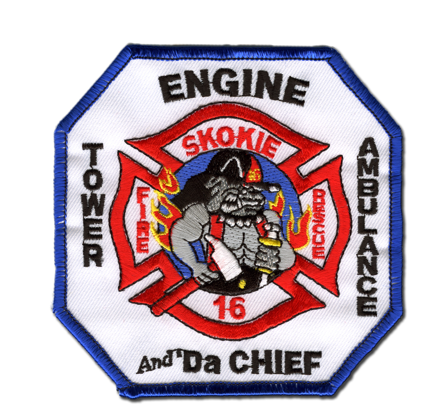 Skokie Fire Department Station 16 patch