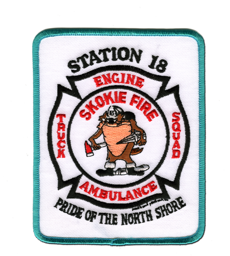 Skokie Fire Department Station 18 patch