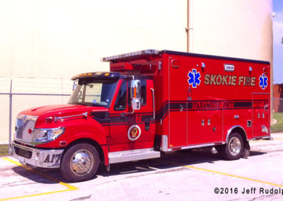 Skokie Fire Department Ambulance 17