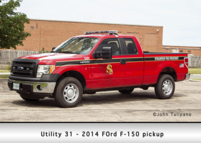 Streamwood Fire Department Utility 31