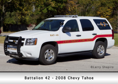 Lake Forest FD Battalion 42 - 2008 Chevy Tahoe