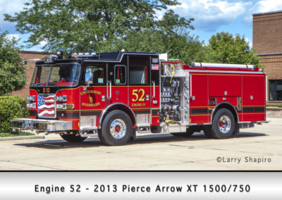 Lincolnshire-Riverwoods FPD Engine 52- 2013 Pierce Arrow XT 1500/750