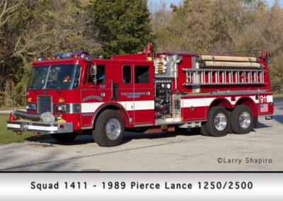 Newport Township FPD Tanker 1462 - 1989 Pierce Lance 1250-2500