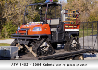 Newport Township FPD ATV 1452 - 2006 Kubota 75 GWT