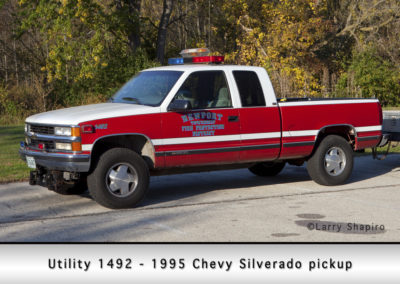 Newport Township FPD Utility 1492 - 1995 Chevy Silverado pickup