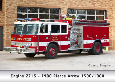 Grayslake FPD Engine 2715 - 1990 Pierce Arrow 1500/1000