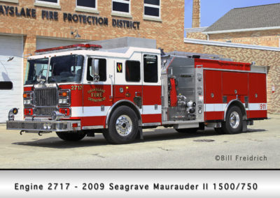 Grayslake FD Engine 2717 - 2009 Seagrave Marauder II 1500/750