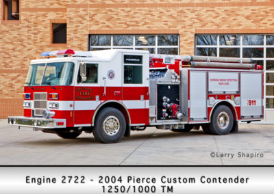 Grayslake FPD Engine 2722 - 2004 Pierce Custom Contender 1250/1000