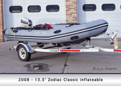 Grayslake FD Boat 2008 Zodiac Classic inflatable