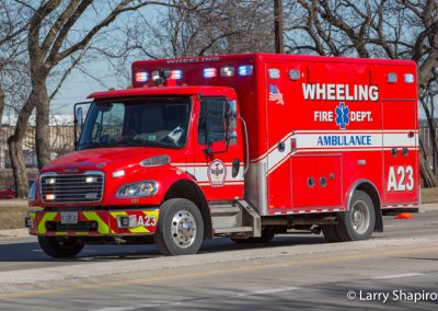 Wheeling FD Ambulance 23