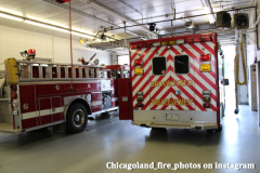 Chicagoland fire photos on Instagram