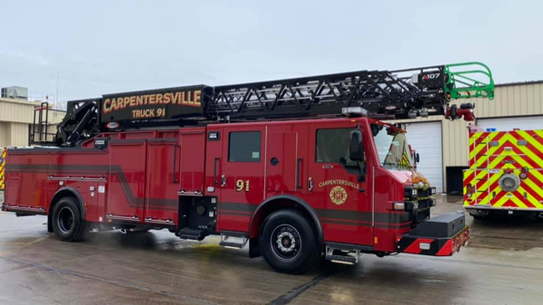 Carpentersville Station 2 IL Fire Dept Patch  The Deuce Illinois 