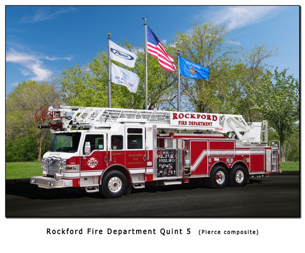 Rockford Fire Department receives two Pierce quints «