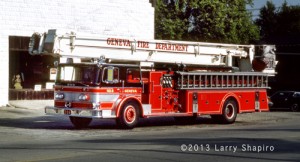 Geneva Fire Department Oshkosh/Pierce 75' Snorkel