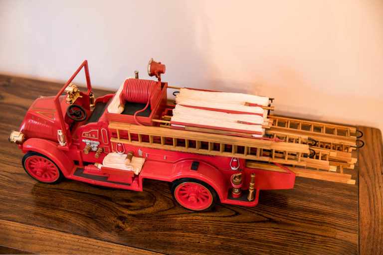 liquor decanter modified into custom fire engine «
