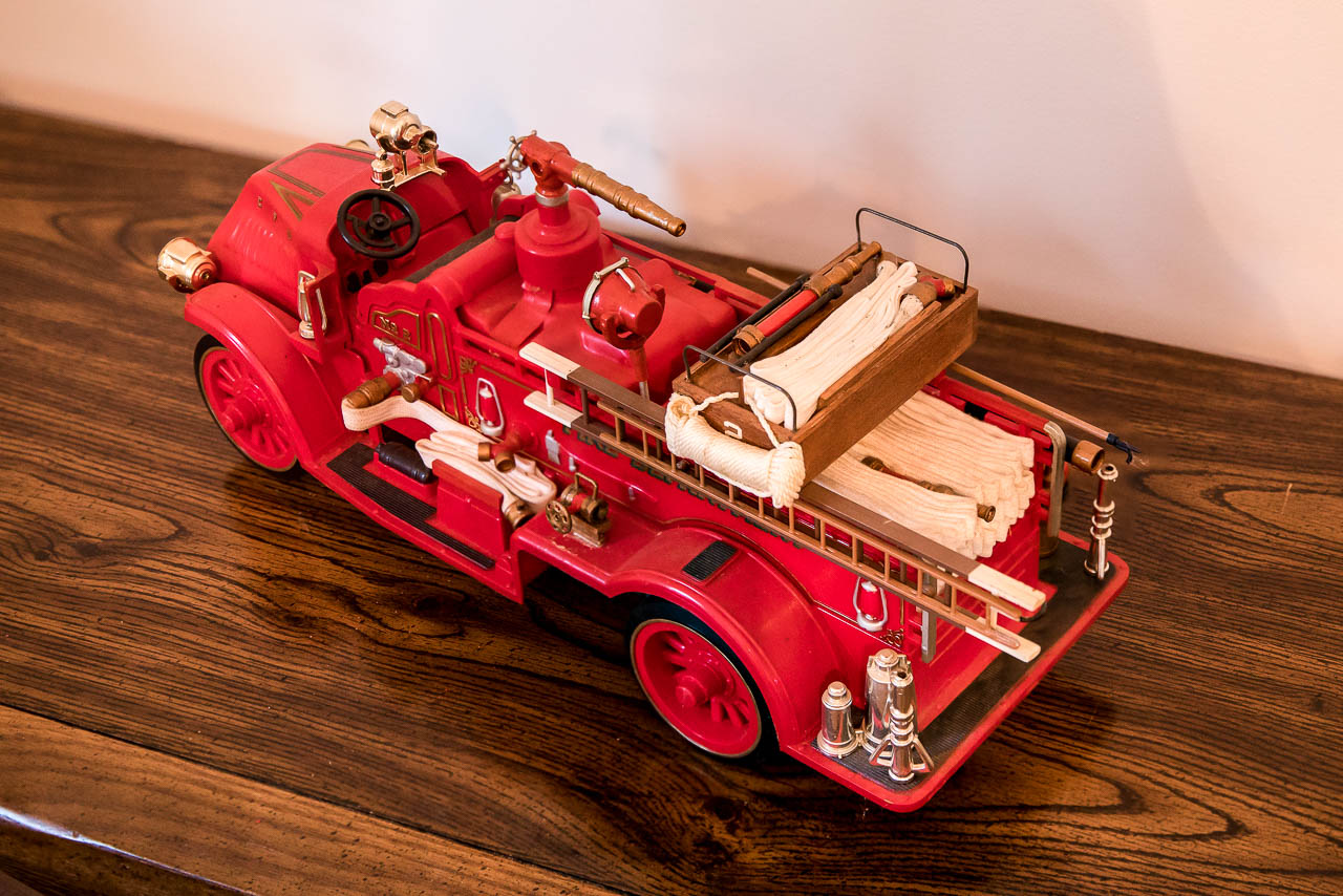 liquor decanter modified into custom fire engine «