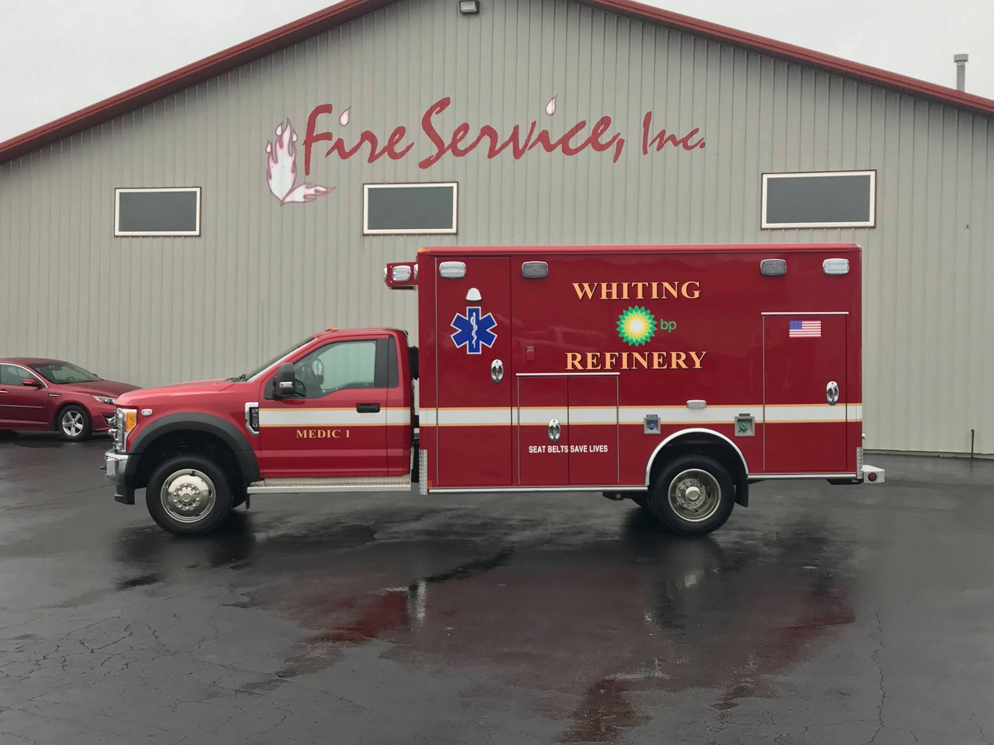 Bp Whiting Refinery Fd Ambulance