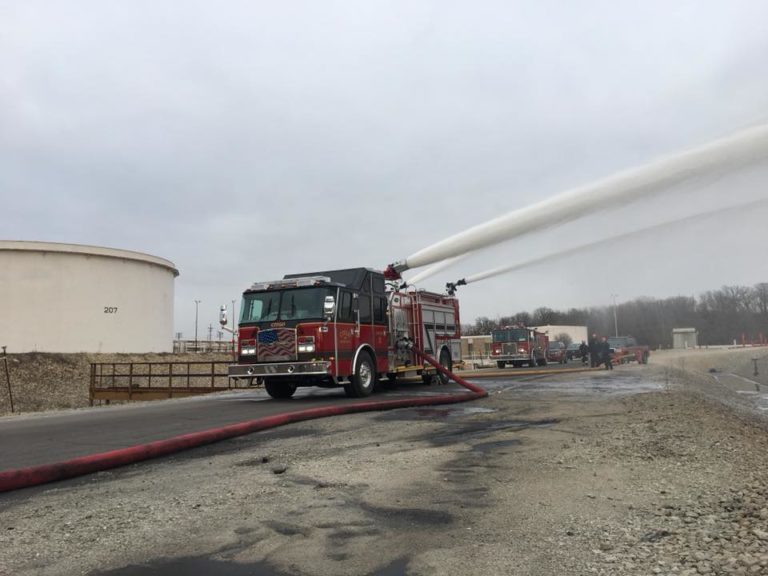 new industrial fire engine for the Citgo refinery in Lemont