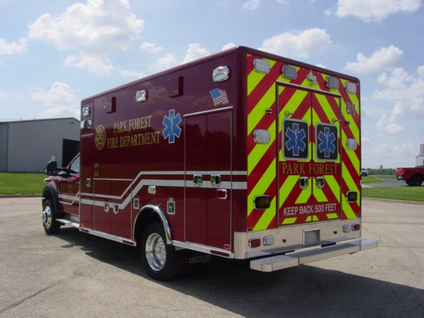 new ambulance for Park Forest FD « chicagoareafire.com