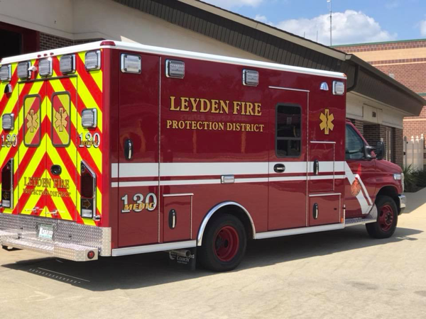 New ambulance for Leyden Fire Protection District (more ...