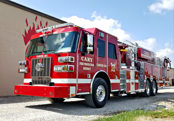 New tower ladder for the Cary Fire Protection District (more) « Page 1 ...