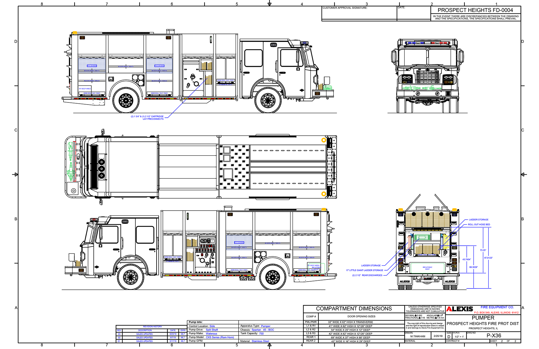 Dimensions Of A Fire Truck