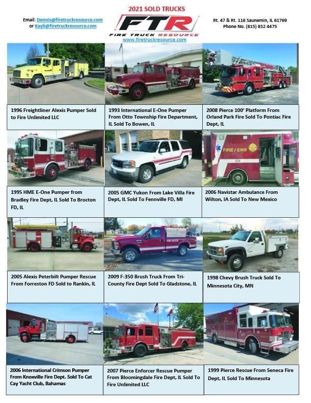 Fire Trucks For Sale