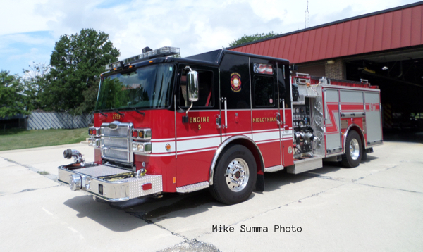#chicagoareafire.com; #FireTruck; #Pierce; #Enforcer; #MidlothianFD; #MikeSumma;
