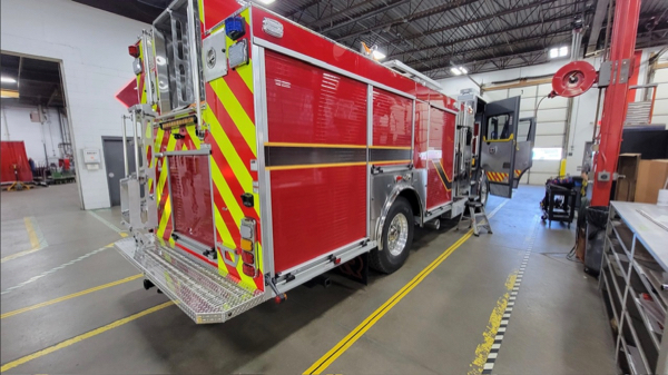 #chicagoareafire.com; #FireTruck; #rosenbaueramerica; #LemontFPD; #Commander; #beingbuilt;