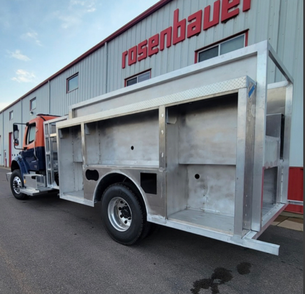 #chicagoareafire.com; #rosenbaueramerica; Firetruck; #Freightliner; #beingbuilt; #IFSI; #IllinoisFireServiceInstitute;