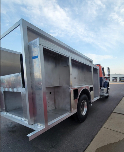 #chicagoareafire.com; #rosenbaueramerica; Firetruck; #Freightliner; #beingbuilt; #IFSI; #IllinoisFireServiceInstitute;