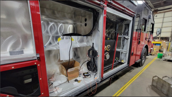 #chicagoareafire.com; #rosenbaueramerica; #FireTruck; #Commander; #beingbuilt; #DavisFPD;