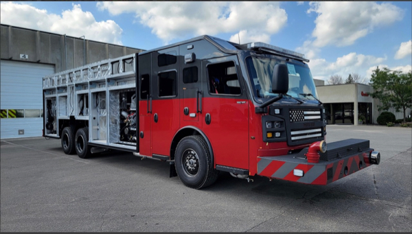 #chicagoareafire.com; #rosenbaueramerica; #FireTruck; #Commander; #beingbuilt; #DavisFPD;