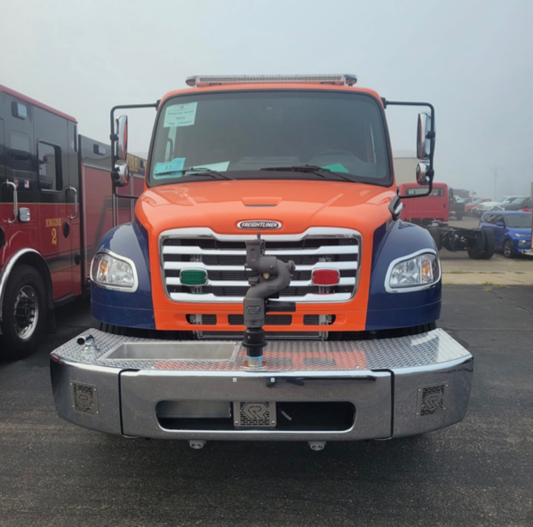 #chicagoareafire.com; #rosenbaueramerica; Firetruck; #Freightliner; #beingbuilt; #IFSI; #IllinoisFireServiceInstitute;