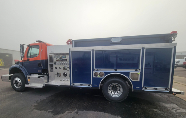 #chicagoareafire.com; #rosenbaueramerica; Firetruck; #Freightliner; #beingbuilt; #IFSI; #IllinoisFireServiceInstitute;