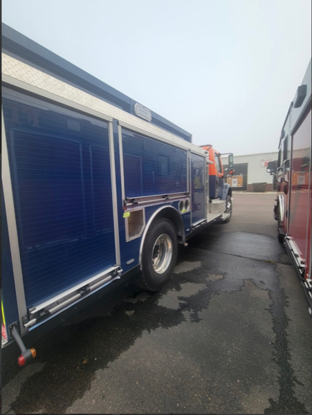 #chicagoareafire.com; #rosenbaueramerica; Firetruck; #Freightliner; #beingbuilt; #IFSI; #IllinoisFireServiceInstitute;