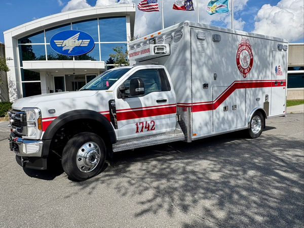 #chicagoareafire.com; #AEV; #ambulance; #WinthropHarborFD;