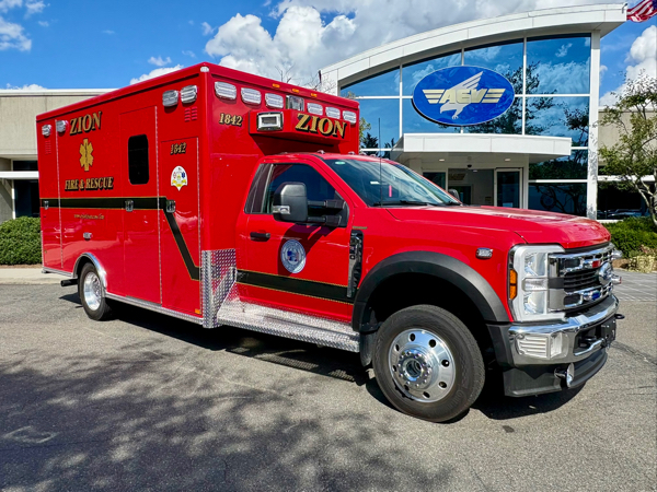 #chicagoareafire.com; #AEV; #ambulance; #ZionFD; 
