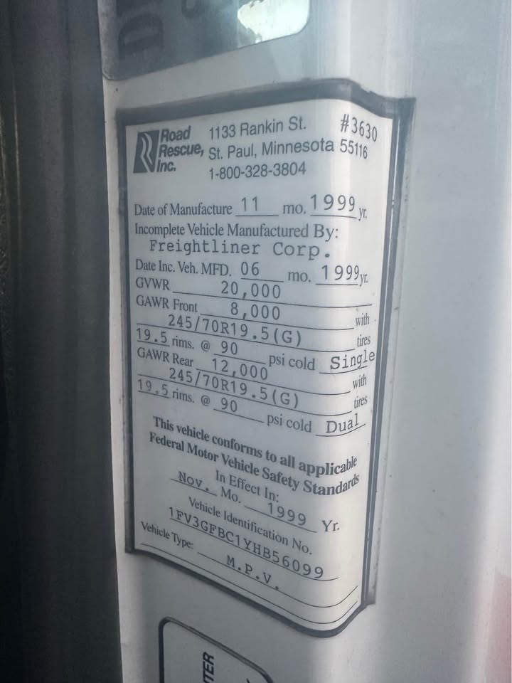 #chicagoareafire.com; #ambulance; #forsale; #RoadRescue; #Freightliner;